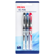 SIGMA РУЧКИ ГЕЛЕВ.  3ШТ. : АСОРТ - Фото