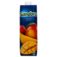 Нектар Sandora Манго з м`якоттю стерилізований 0,95л - Фото