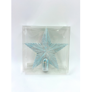 TAR.HOUSE ВЕРХІВКА ЗІРКА СРІБ 20 СМ - Фото