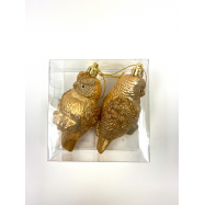 НАБІР ФІГУР СОВИ 2 ШТ 9,5 СМ - Фото