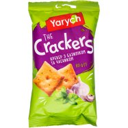 Крекер Yarych с базиликом и чесноком 180г - Фото