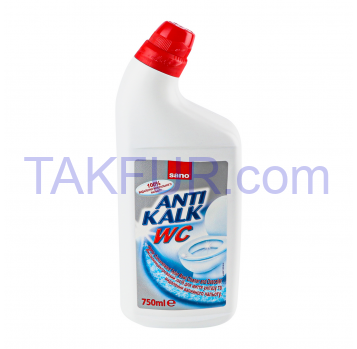 Жидкость для мытья унитазов Sano Anti Kalk WC 750мл - Фото