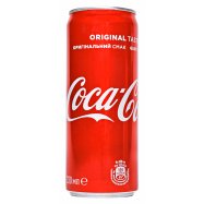 Напиток Coca-Cola безалкогольный сильногазированный 330мл