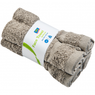 ARO НБ РУШНИКІВ 30Х30 СМ 4 ШТ 360Г : БЕЖ - Фото