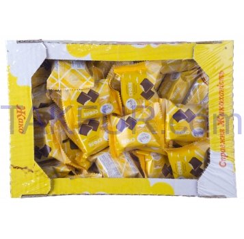 Цукерки Жако Суфле глазуровані зі смаком банану 1кг - Фото