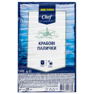 Палочки крабовые Metro Chef Имитация замороженные 1000г - Фото