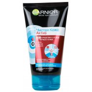 Cредство Garnier Skin Naturals Чистая кожа Актив 3в1 150мл - Фото
