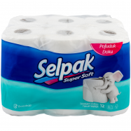 Туалетная бумага Selpak 3х слойная 12шт/уп - Фото