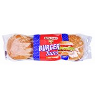 Булочки Dan Cake Burger buns д/гамбург с кунж 50г*6шт 300г - Фото
