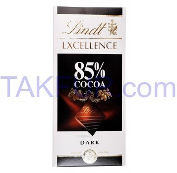Шоколад Lindt Excellence горький 85% 100г - Фото
