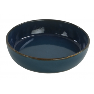 Тарілка глибока блакитна 20см - Фото