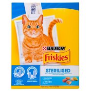 Корм д/стерилизов кошек Purina Friskies лосось и овощи 270г - Фото