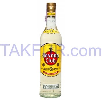 Ром Havana Club 3 года 40% 0,7л - Фото