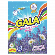 Порошок стиральный Gala Лаванда и ромашка д/цветавт400г - Фото