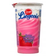 Десерт молочный Zott Liegeois клубничный 2,4% 175г - Фото