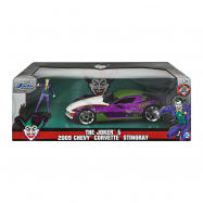 Машинка Jada Joker №253255020 металлическая с фигуркой 1шт - Фото