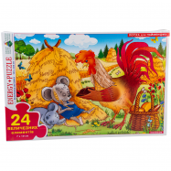 Пазлы для детей от 3-х лет Колосок Київська Фабрика Іграшок 24эл - Фото