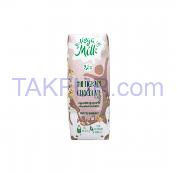 Напиток мультизлаковый Vega Milk Шоколадный 2,5% 250мл - Фото