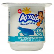 Творог Агуша для детей от 6 месяцев 4,5% 100г - Фото