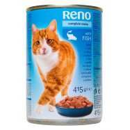 Корм Reno полнорационный с рыбой в желе д/взр/кошек 415г - Фото