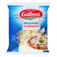 Сыр Galbani Mozzarella свежий тертый 40% 150г - Фото