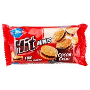 Печенье Bahlsen Hit Minis двухслойное со вкусом какао 130г - Фото