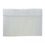 Соломка КТА гофрированная прозрачная 21см х 5мм 1000шт/уп - Фото