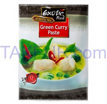 Паста Exotic Food Кари зеленая 50г - Фото