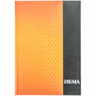 SIGMA БЛОКНОТ А5 80 АРК : ОРАНЖЕВИЙ - Фото