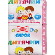 Сырок Детский Злагода 4.5% 90г - Фото