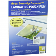 ПЛІВКА ГЛЯНЦЕВА 216Х303, 75 МИК,100ШТ - Фото