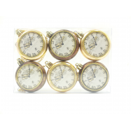 НАБІР ПІДВІСОК ГОДИННИК 6ШТ 6СМ - Фото