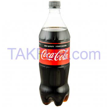 Напиток Coca-Cola Zero безалкогольный сильногазированный 1л - Фото