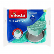 VILEDA ГУБКА ДЛЯ ПОСУДУ PURACTIVE 2ШТ - Фото