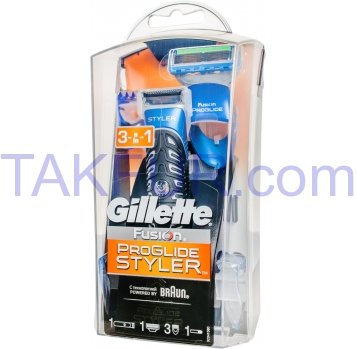 Стайлер Gillette Fusion ProGlide Styler 3в1 электрическ 1шт - Фото
