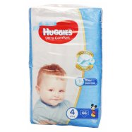 Подгузники Huggies Ultra Comfort 4р д/мальчиков 8-14кг 66шт - Фото