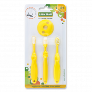 Набор зубных щеток ддетей Baby Team 3шт - Фото