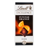 Шоколад Lindt Excellence темный со вкусом апельсина 100г