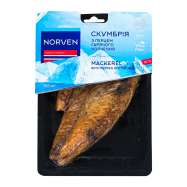 Скумбрия Norven с перцем горячего копчения на шкуре 300г - Фото