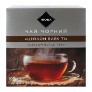Чай Rioba Ceylon Black Tea черный цейлонский мелкий 50*2г/уп - Фото