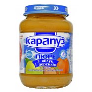 КАРАПУЗ ПЮРЕ  ЯБЛ/ПЕРС 200Г - Фото
