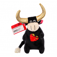 Игрушка мягкая Fancy Теленок Уголек №NKS0U 1шт - Фото