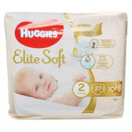 Подгузники El Soft 2р 4-6кг Huggies 27шт - Фото