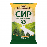 Творог Галичанський 5% 200г - Фото