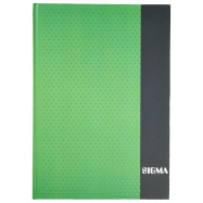 SIGMA БЛОКНОТ А4 80 АРК : ЗЕЛЕНИЙ - Фото