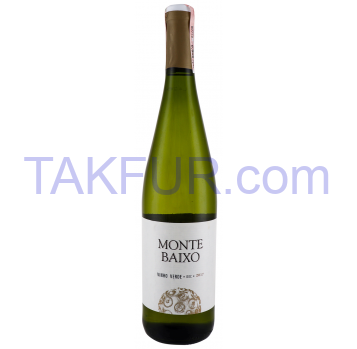 Вино Monte Baixo Вино Верде сухое белое 11,5% 750мл - Фото