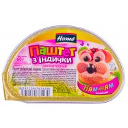 Консервы мясные Hamé Паштет деликатесный с индейки 60г - Фото