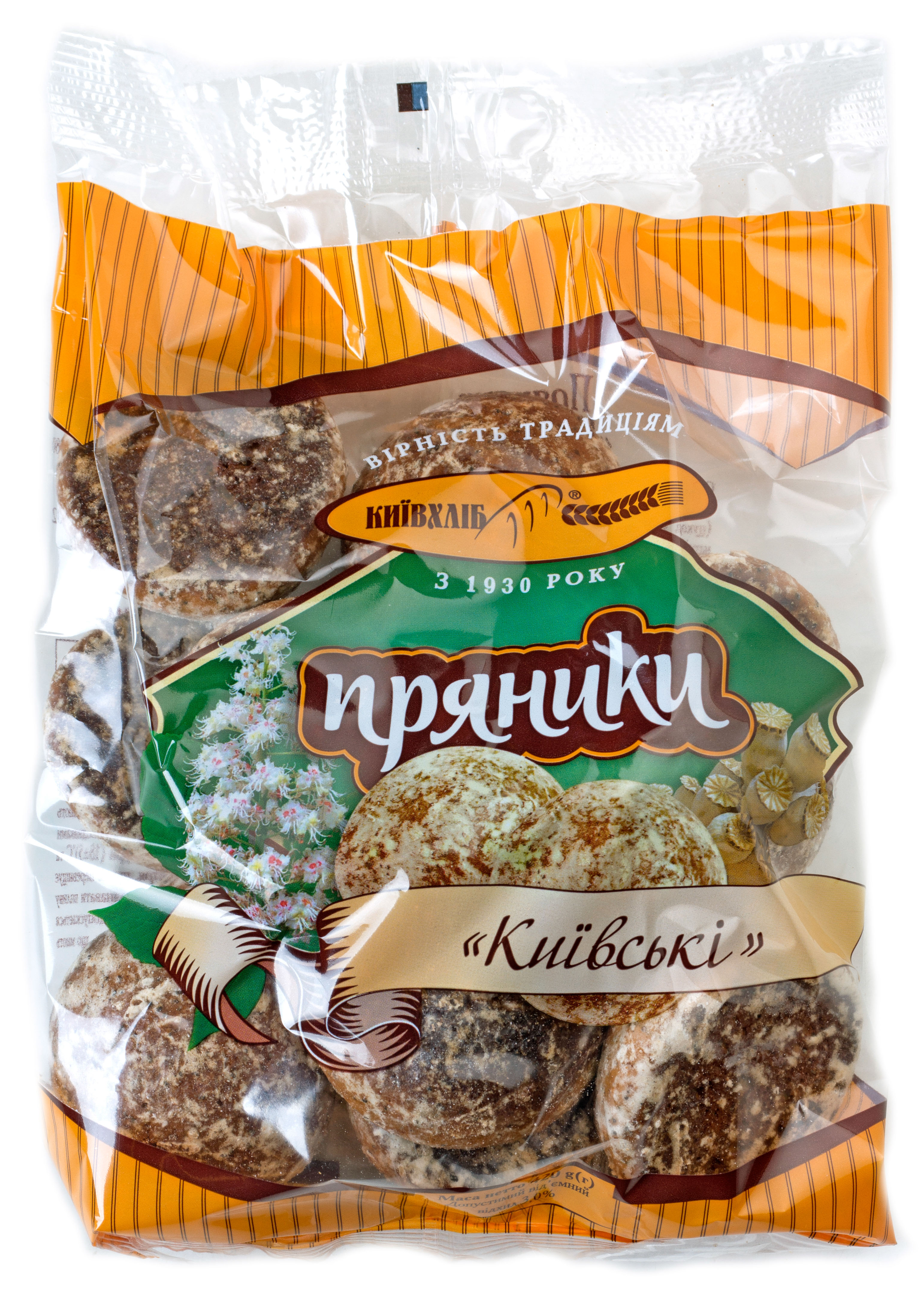 Пряники Київхліб Киевские 420г купить онлайн с доставкой в офис или на ...