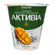 Бифидойогурт Активіа Манго-чиа 2.5% 260г - Фото