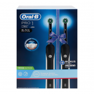 Щетка зубная Oral-B Black Edition Pro 1 электрическая 2шт/уп - Фото